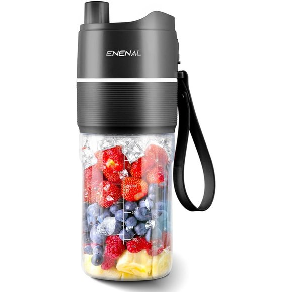 Personal Size Blender, Enenal Portable Blenders Smoothies and Shakes 500…